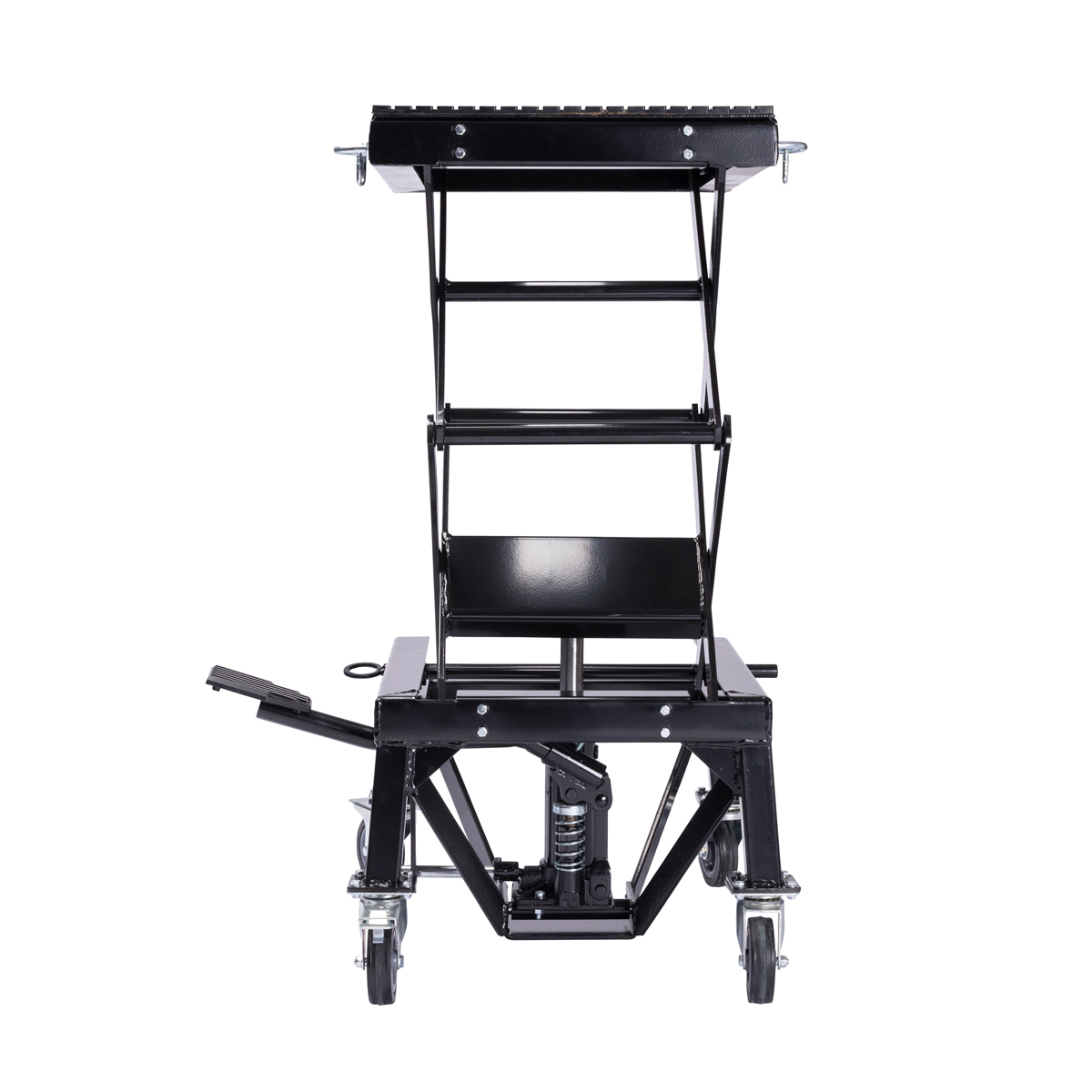 SGS 135Kg Hydraulic Scissor Motorcycle Lift with Wheels